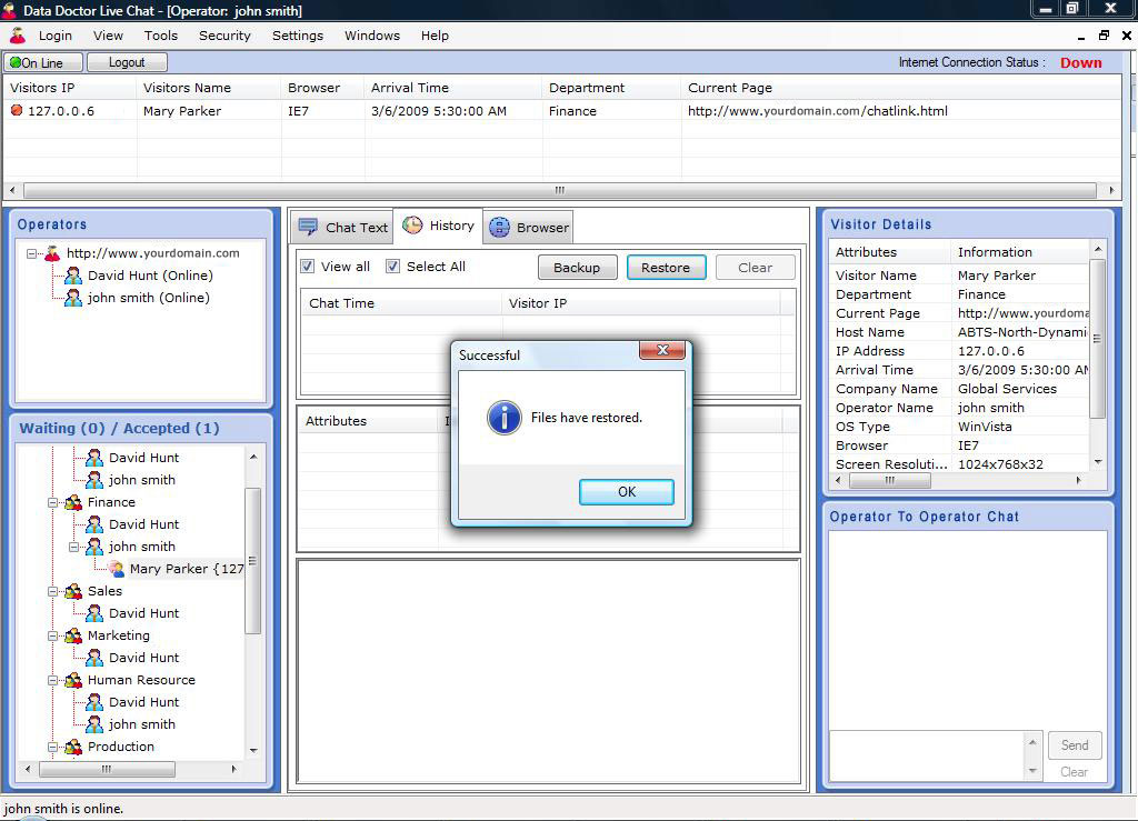 live-chat-software Screenshots