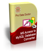MS Access to MySQL Database Converter Software Package