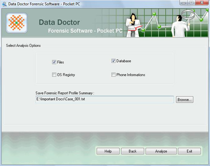 Pocket PC Forensic Software