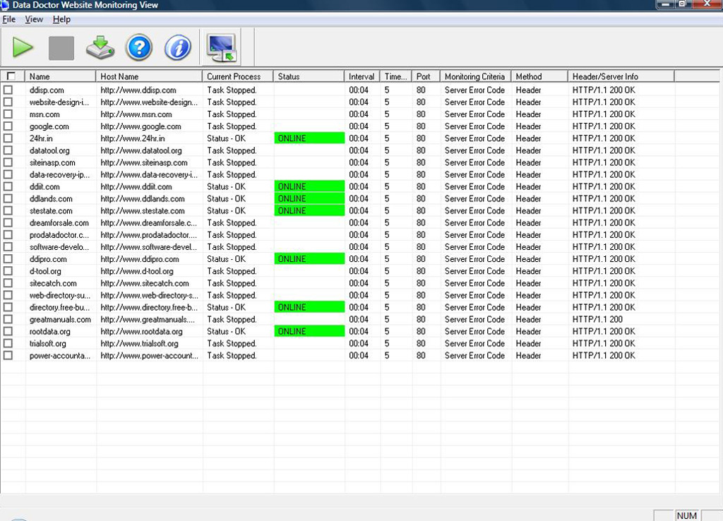 Website Monitoring Tool